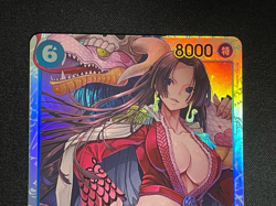 One Piece Card Game TCG OP07-051 SR Boa Hancock Bandai Made in Japan Anime - Image 3