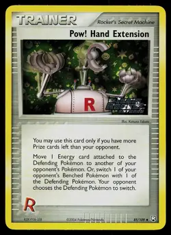 Pokemon Card - Pow! Hand Extension Team Rocket Returns 85/109 Reverse Holo - Image 1
