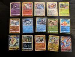 15 Pokemon Cards Bulk- V/Rare/Holos - Pokemon TCG Bulk Lot - Image 1