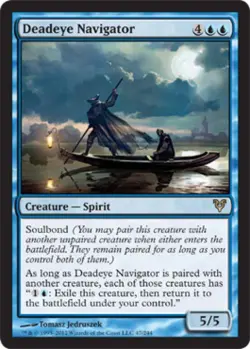 MTG English Deadeye Navigator NM Normal Avacyn Restored - Image 1