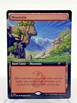 Mountain Goats Land #1361 FOIL Secret Lair Card MTG Magic The Gathering - Image 1