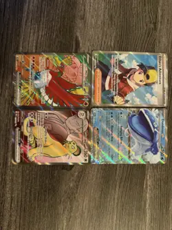 Pokemon TCG Destined Rivals Card Lot Of 4 Double Rare & Ultra Rares - Image 1