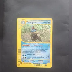 Pokemon TCG Feraligatr Holo Card Expedition Base Set 12/165 - Image 1