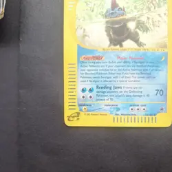 Pokemon TCG Feraligatr Holo Card Expedition Base Set 12/165 - Image 3