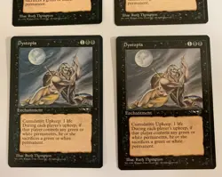 Magic the Gathering: Alliances (1996): Dystopia x 4, NM condition/never played - Image 3