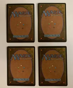 Magic the Gathering: Alliances (1996): Dystopia x 4, NM condition/never played - Image 4