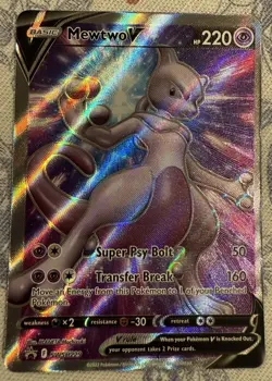 Pokemon TCG Mewtwo V SWSH229 SWSH: Sword & Shield Promo Cards Holo - Image 1