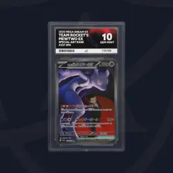 Pokemon Cards Team Rocket's Mewtwo ex 237/193 ACE 10 MEGA Dream ex GEM MINT - Image 1