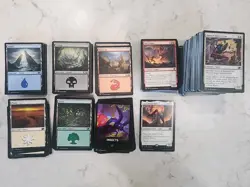 Magic the Gathering MTG card lot. 6 inches of cards. - Image 1