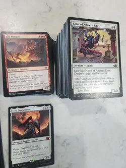 Magic the Gathering MTG card lot. 6 inches of cards. - Image 4