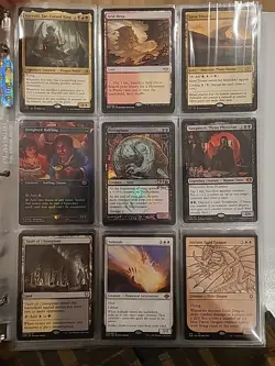 High Value/Card MTG Binder Collection Lot Foils, Signed, Double Feature + More!! - Image 1
