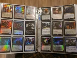 High Value/Card MTG Binder Collection Lot Foils, Signed, Double Feature + More!! - Image 2