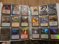 High Value/Card MTG Binder Collection Lot Foils, Signed, Double Feature + More!! - Image 4