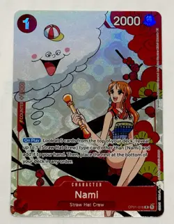 Nami (Gift Collection 2023) OP01-016 One Piece Promotion Cards Foil Texturized - Image 1