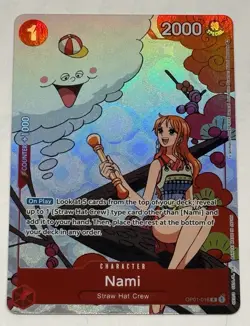 Nami (Gift Collection 2023) OP01-016 One Piece Promotion Cards Foil Texturized - Image 3