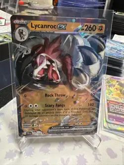 LYCANROC EX - 117/193 Paldea Evolved Ultra Rare Pokemon Card Scarlet Violet - Image 1