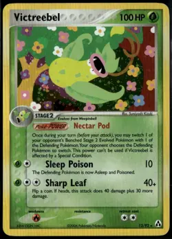Victreebel Holo 13/92 ex Legend Maker 2006 LP Pokemon Card - Image 1