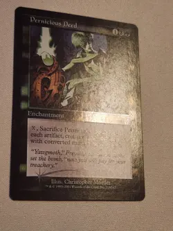 MTG Magic Apocalypse FOIL Pernicious Deed LP - Image 3