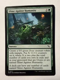 Slime Against Humanity Murders at Karlov Manor Regular NM C 0177 MTG Magic - Image 1