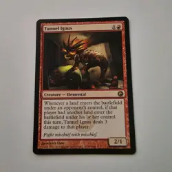 Tunnel Ignus Scars of Mirrodin Regular Magic The Gathering MTG - Image 1