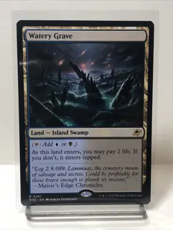 Watery Grave (Non-foil) Edge of Eternities 0261 Rare MTG - Image 1