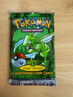 Wizards of the Coast First Edition Pokemon Jungle Booster Pack 1999 Scyther - Image 1