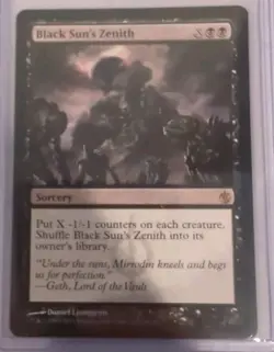 MtG Black Sun's Zenith Mirrodin Besieged Regular - Image 1