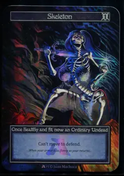 Alpha Investments Skeleton Promo Foil - Sorcery Contested Realm Gothic RUDY - Image 1