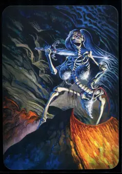 Alpha Investments Skeleton Promo Foil - Sorcery Contested Realm Gothic RUDY - Image 2