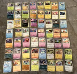 POKEMON Lot #11 Trading Card Lot of 50 Cards Early 2000's FREE SHIPPING - Image 1