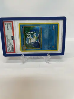 PSA 10 BLASTOISE 1999 Pokemon 1st Edition THIN STAMP #2/102 Holo Shadowless MINT - Image 3