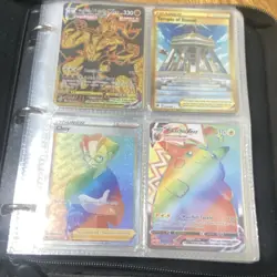 Pokemon TCG Pikachu Binder Lot Charizard, Eevee, Gengar, Holo Foil Promo Cards - Image 1