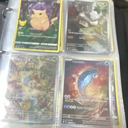 Pokemon TCG Pikachu Binder Lot Charizard, Eevee, Gengar, Holo Foil Promo Cards - Image 2