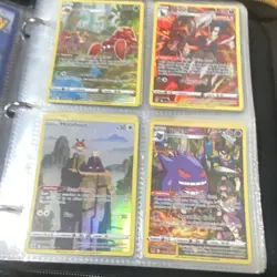 Pokemon TCG Pikachu Binder Lot Charizard, Eevee, Gengar, Holo Foil Promo Cards - Image 3