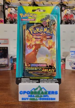 Pokemon DARKNESS ABLAZE & SUN MOON Blister Pack + PIN FACTORY SEALED TCG And 10 - Image 1