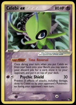 Celebi ex 17/17 Pop Series 2 Non-Holo 2005 LP Pokemon - Image 1