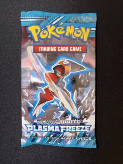 Sealed Pokemon Black And White Plasma Freeze Booster Pack - Image 1