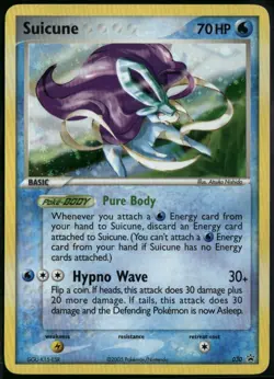 Suicune 030 Holo Nintendo Black Star Promo 2005 LP Pokemon - Image 1