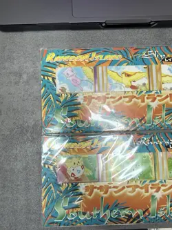 Pokemon TCG, Southern Islands Rainbow Island Sky Set & Riverside Sealed MEW💥 - Image 2