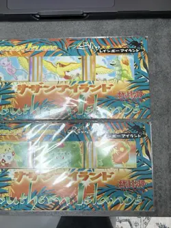 Pokemon TCG, Southern Islands Rainbow Island Sky Set & Riverside Sealed MEW💥 - Image 3