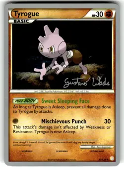 Pokemon Tyrogue 33/123 HeartGold SoulSilver World Championships 2011 NM - Image 1
