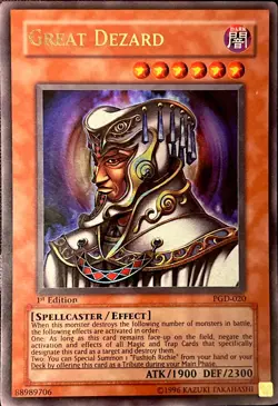 Great Dezard PGD-020 1st Edition Ultra Rare LP - Image 1