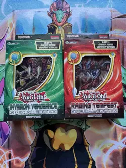 Yu-Gi-Oh! Invasion: Vengeance & Raging Tempest Special Edition Boxes Sealed New - Image 1