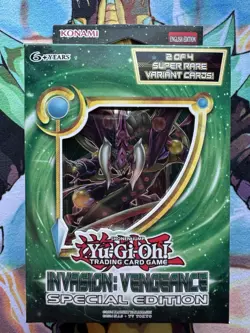 Yu-Gi-Oh! Invasion: Vengeance & Raging Tempest Special Edition Boxes Sealed New - Image 2