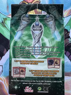 Yu-Gi-Oh! Invasion: Vengeance & Raging Tempest Special Edition Boxes Sealed New - Image 3