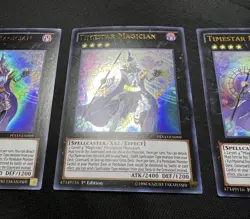 Yu-Gi-Oh! Timestar Magician PEVO-EN009 Ultra Rare 1st Ed x3 NM/M x2 & VLP x1 Set - Image 3