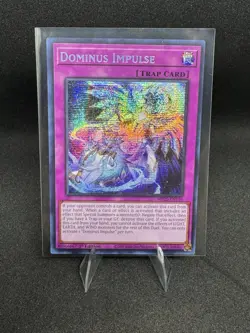 Yu-Gi-Oh! Dominus Impulse Prismatic Secret Rare PSR 1st Edition NM MP25-EN116 - Image 1