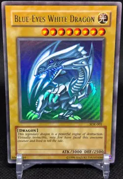 🔥Yu-Gi-Oh! NM Blue-Eyes White Dragon SDK-001 Kaiba-Unlimited Edition - Image 1