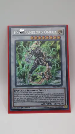 Yu-Gi-Oh! TCG PSY-Framelord Omega High-Speed Riders HSRD-EN035 1st Edition... - Image 1
