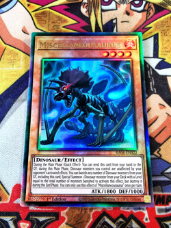 Miscellaneousaurus ra04-en022 (NEW) Ultimate Rare Yu-Gi-Oh - Image 1